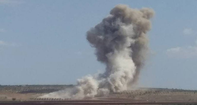 İdlib’in güneyine hava saldırısı: 1 ölü
