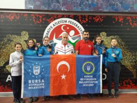 Türkiye Şampiyonası’ndan 3 birincilikle döndüler