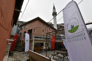 Tarihi camiye Osmangazi hizmeti