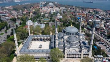 Sultanahmet Camii’nde restorasyon tamamlandı