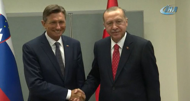 Cumhurbaşkanı Erdoğan kritik görüşmelerde bulundu