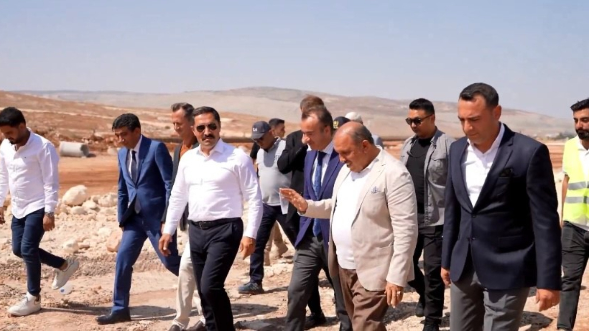 Hatay, Cilvegözü Sınır Kapısı’nda yeni tır parkı inşaatı devam ediyor”