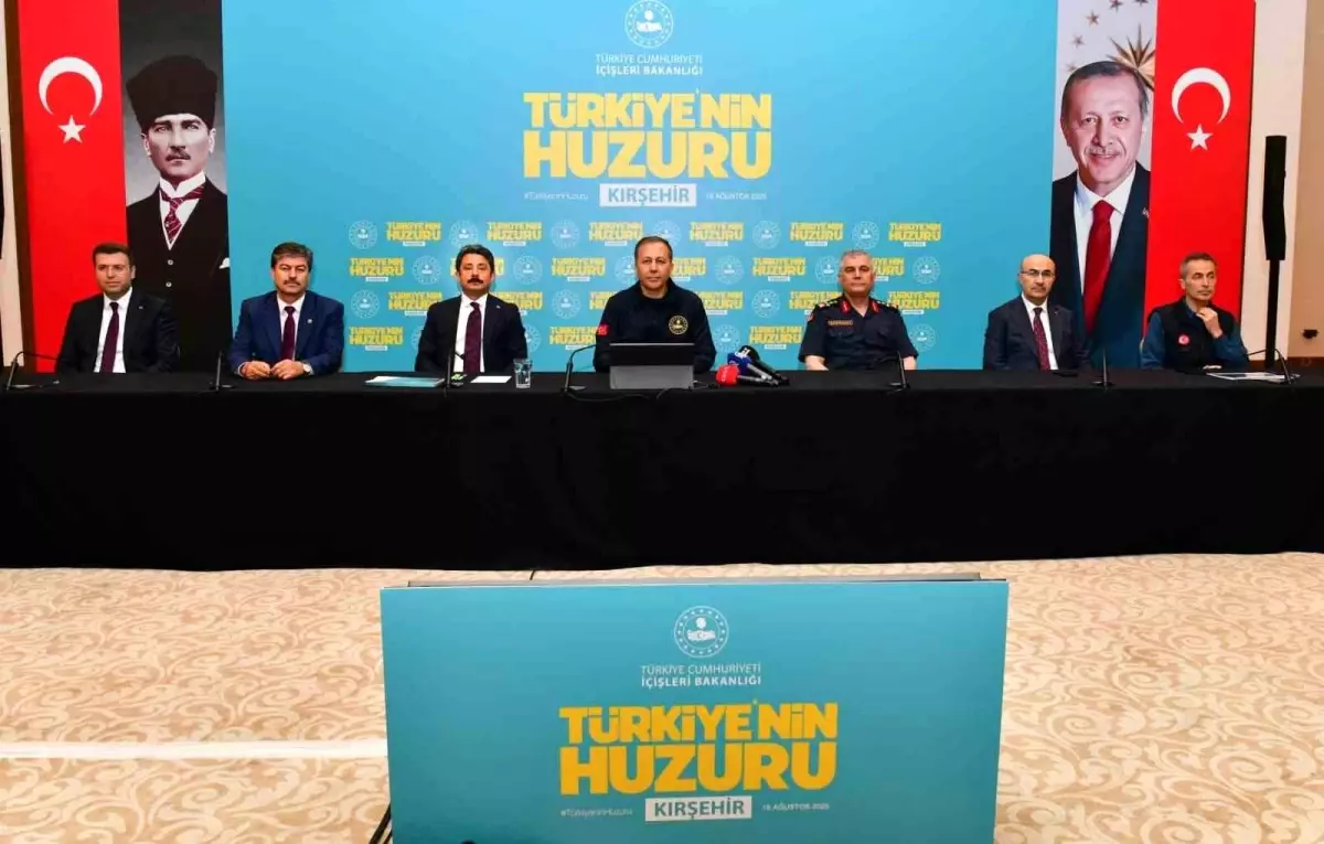 İçişleri Bakanı Yerlikaya: Huzur ve Güven için Kesintisiz Mücadele