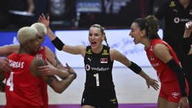 A Milli Kadın Voleybol Takımı, ABD’yi devirdi