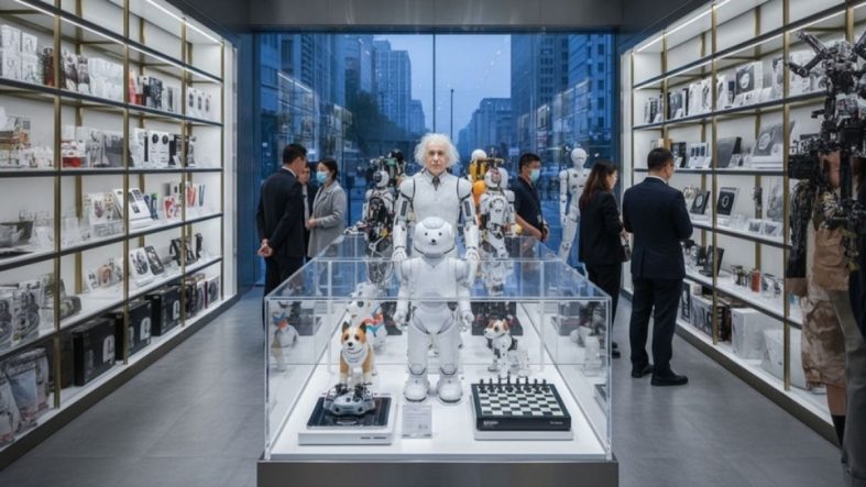 Robot Alışveriş Merkezi açıldı: İnsansı robotlar satışa çıktı! Fiyatları milyonları buluyor