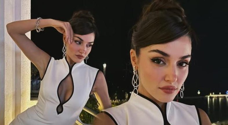 Hande Erçel'den Milano kombini! Moda haftasına katıldı: Farklı tarzı dikkatleri çekti