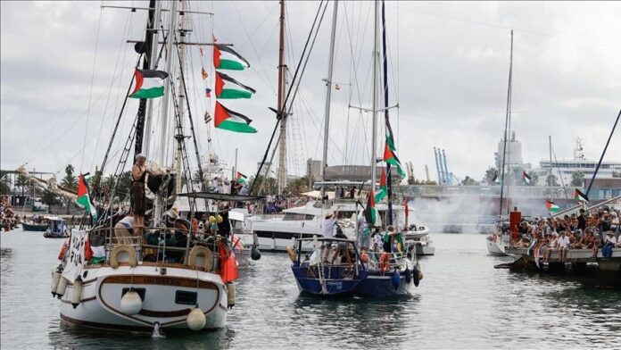 Kuresel Sumud Filosu yola çıktı