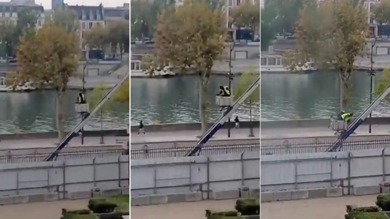 Louvre Müzesi'ndeki tarihi soygunun görüntüleri ortaya çıktı