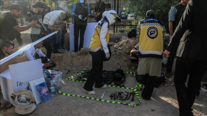 Şam kırsalında yeni toplu mezar bulundu